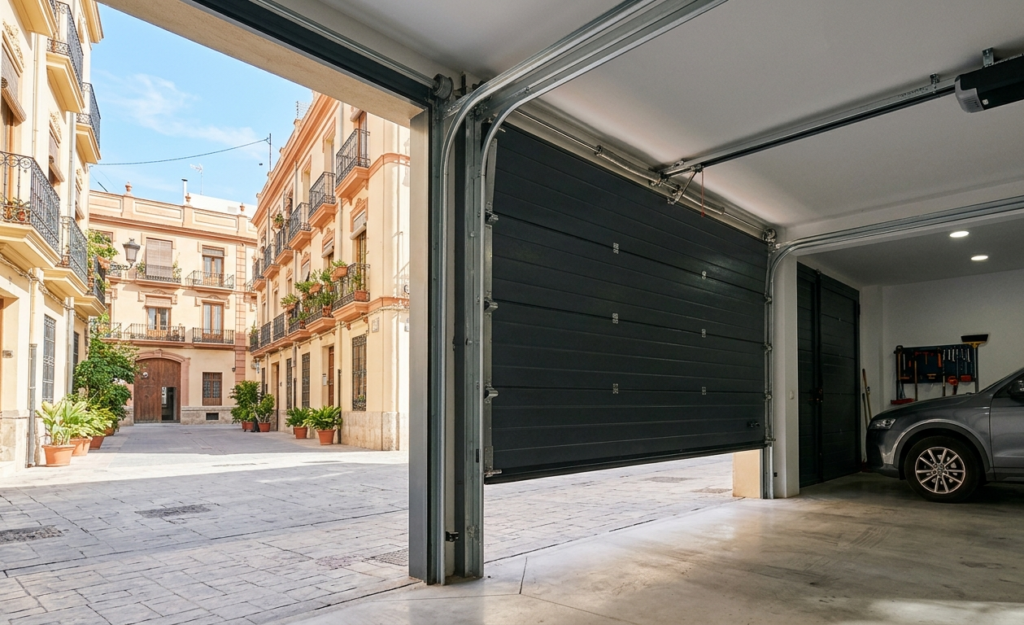 Motorización de puertas en Valencia para garajes